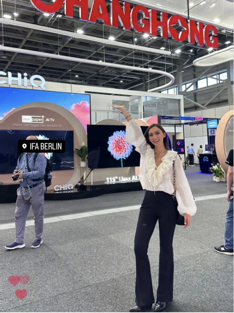 2025년 봄 신상품 ZW 시리즈 라미네이트 셔츠 라이셀 혼방 레이스업 V넥 반투명 긴팔 블라우스 (여성용)