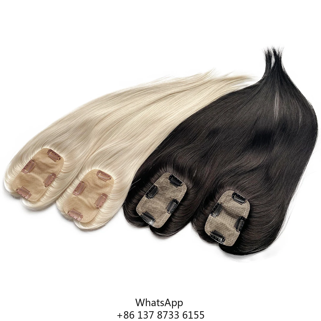 

2025 Real Cuticle Remy Hair Topper 3*6 Mini Silk Base Human Hair Topper