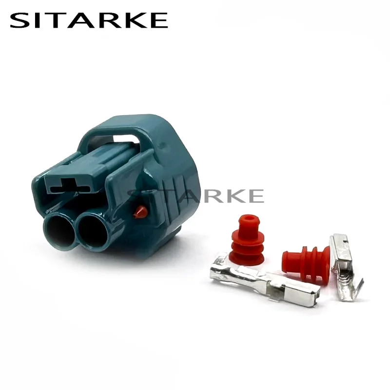 5 Sets 2 Pin Female Sumitomos Blue Auto Electrical Connector Plug 6189-0238 For Toyota 90980-11156