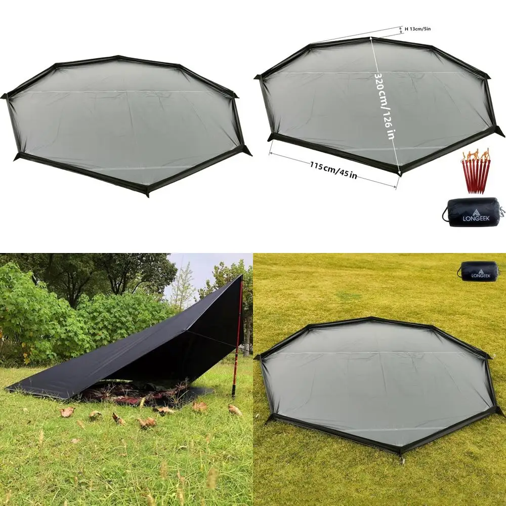 

4-Season Lightweight Backpacking Tent for 2-4 People, Easy Setup, Ultra-Portable Hot Teepee Style Camp Shelter