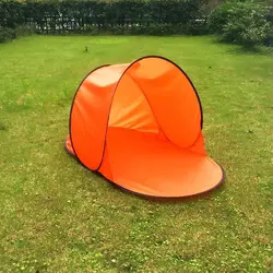 Mini Beach Tent Pop Up Portable Sun Awning Tent Outdoor Garden Camping for Baby Pets UV-protecting Shelter Windproof Sand-Proof