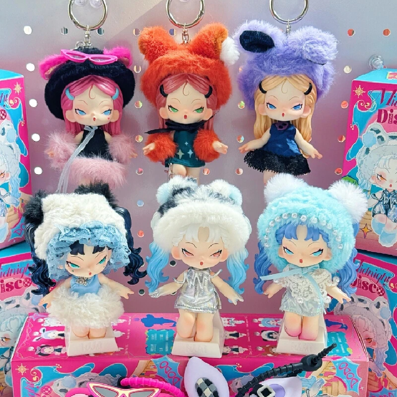 

Оригинальная серия DODO NAMI Midnight Disco, виниловая слепая коробка, милая кукла-нами, игрушка, фигурка, украшение для рабочего стола, брелок, украшение, кулон