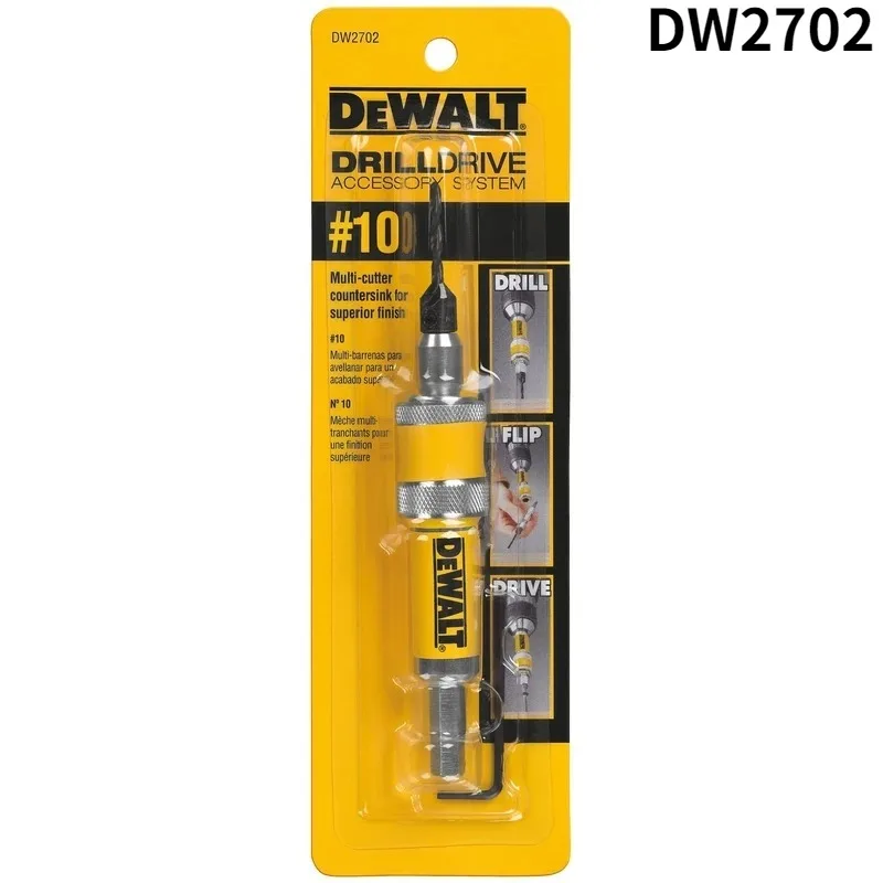 DEWALT DW2700/DW2701/DW2702 2-in-1 Holz-Senkbohrer-Set mit Klappmechanismus 6/8/10mm Langlebige Holzbearbeitungs- & DIY-Werkzeuge – Detail 10