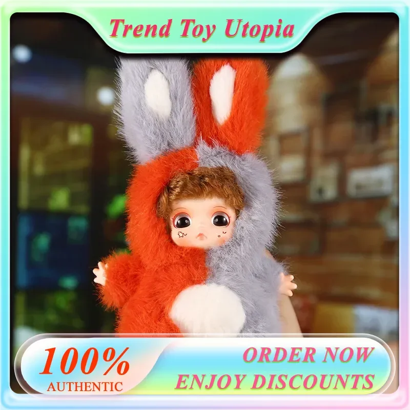 

Anne Baby Blessing Love Small Size Doll Blind Box Trendy Female Decorative Item For Bedroom Toy Hobbies Collection A Good Gift