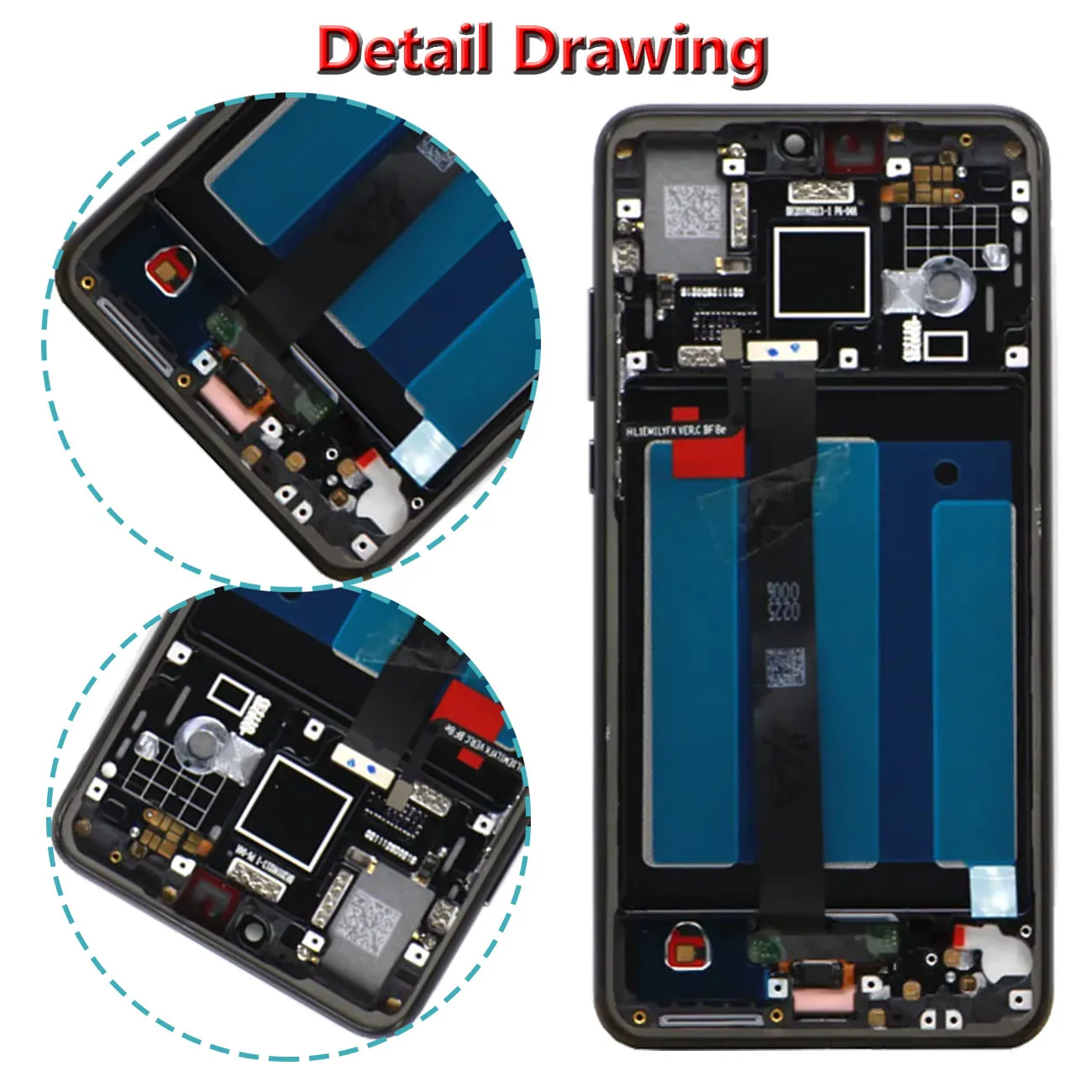Replacement Display Tounch Screen For Huawei P20 /EML-L29/EML-L22/EML-L09 LCD Accessory Part