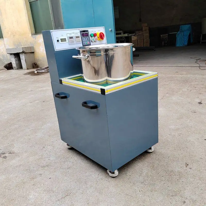 8kg Variable Frequency Industrial Polishing Machine Magnetic Needle Grinding Deburring Stainless Steel Metal Rubber Making