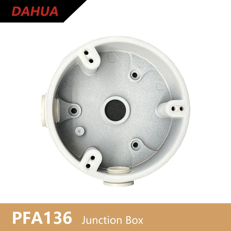 

Dahua Junction Box PFA136 Aluminum Alloy CCTV IP Camera Bracket for Dahua Bullet Turret Dome Camera