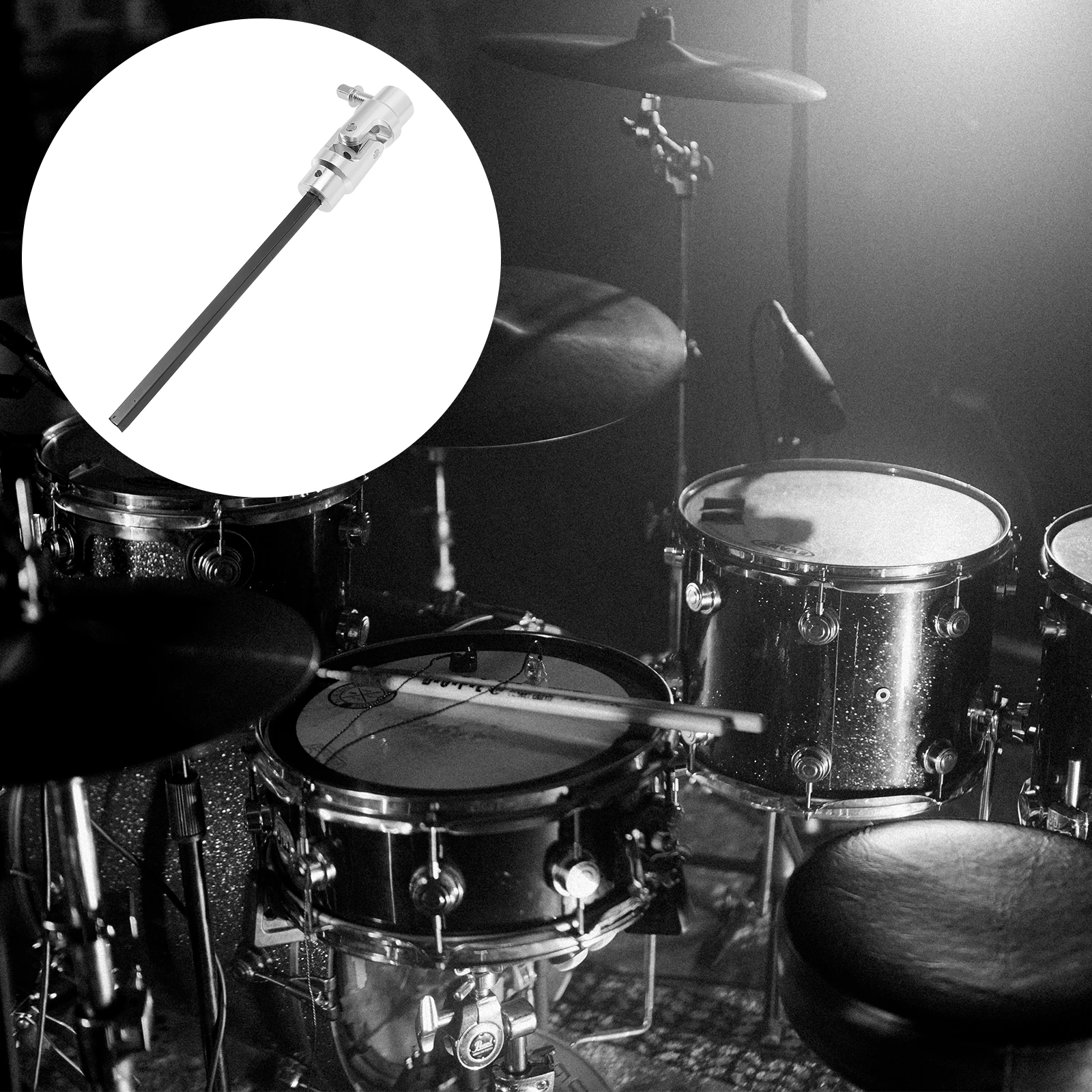 

Double Pedal Linkage Premium Metal Durable Rust-Proof Replacement For Bass Drum Pedal Connecting Rod Drum Kit Supplies Accessory