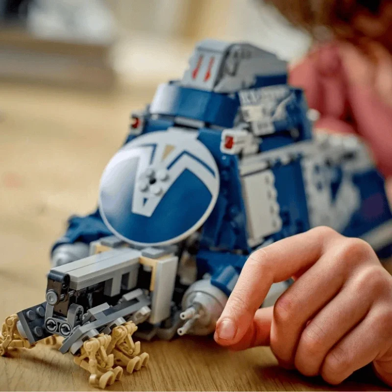 2025 ใหม่ 75435 MTT 976 ชิ้น ชุดตัวต่อปรับแต่งยานรบอวกาศทหาร รุ่น Star Battle ของเล่นตัวต่อ ของขวัญวันเกิด