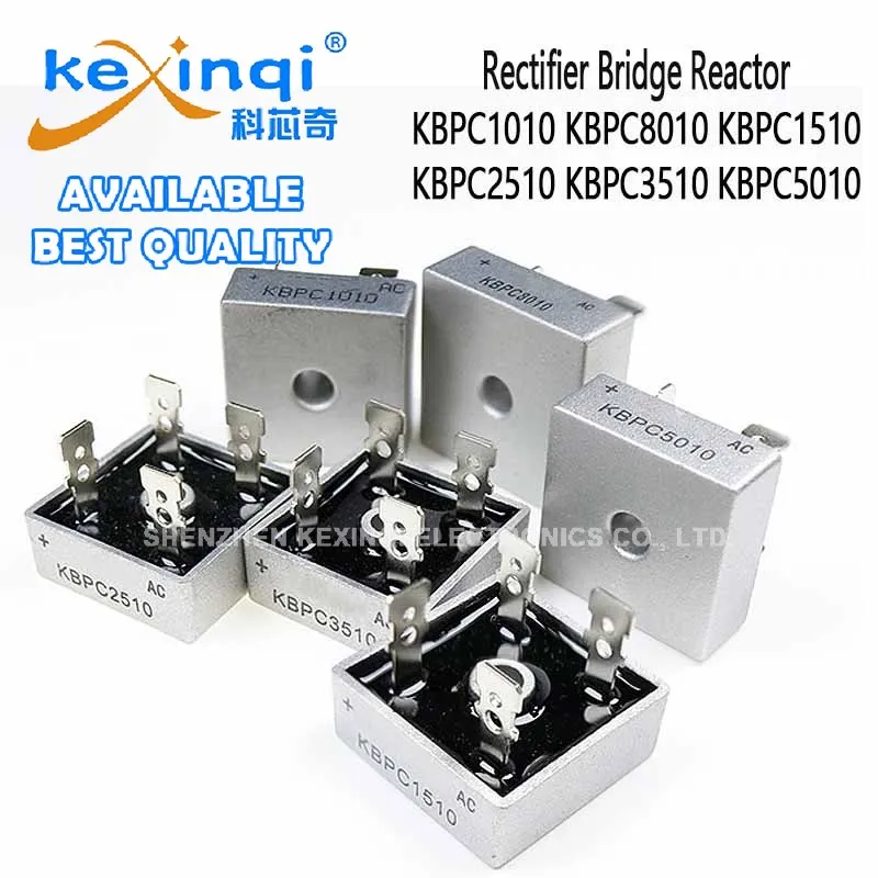 (1pcs)KBPC1510 Diode Bridge Rectifier KBPC8010 KBPC2510 KBPC3510 KBPC5010 KBPC1010 15A 25A 35A 50A 1000V
