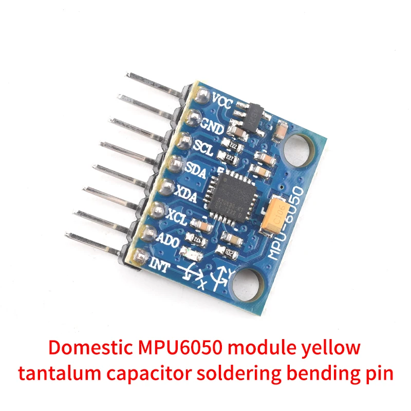 GY-521 MPU6050 Modul 3D-Winkelsensor 6DOF Drei-Achsen-Beschleunigungsmesser Elektronisches Gyroskop – Detail 5