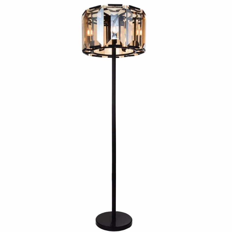 r UL CE ROHS amber glass floor lamp modern standing lamp