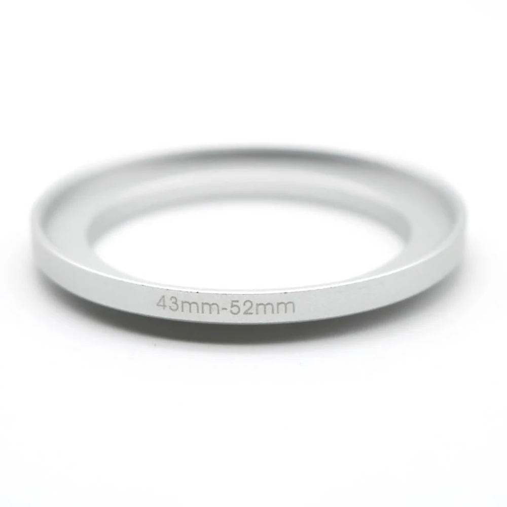 43 مللي متر إلى 52 مللي متر 43 مللي متر-52 مللي متر 43-52 الفضة المعادن خطوة حتى حلقة تصفية حلقة محول