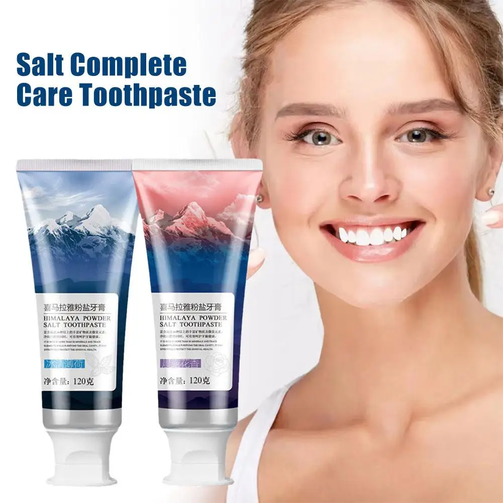 

Himalaya Powder Salt Complete Care Toothpaste, Mint, Whiter And , Mouth Care Teeth Tooth Breath Accessories F3m5