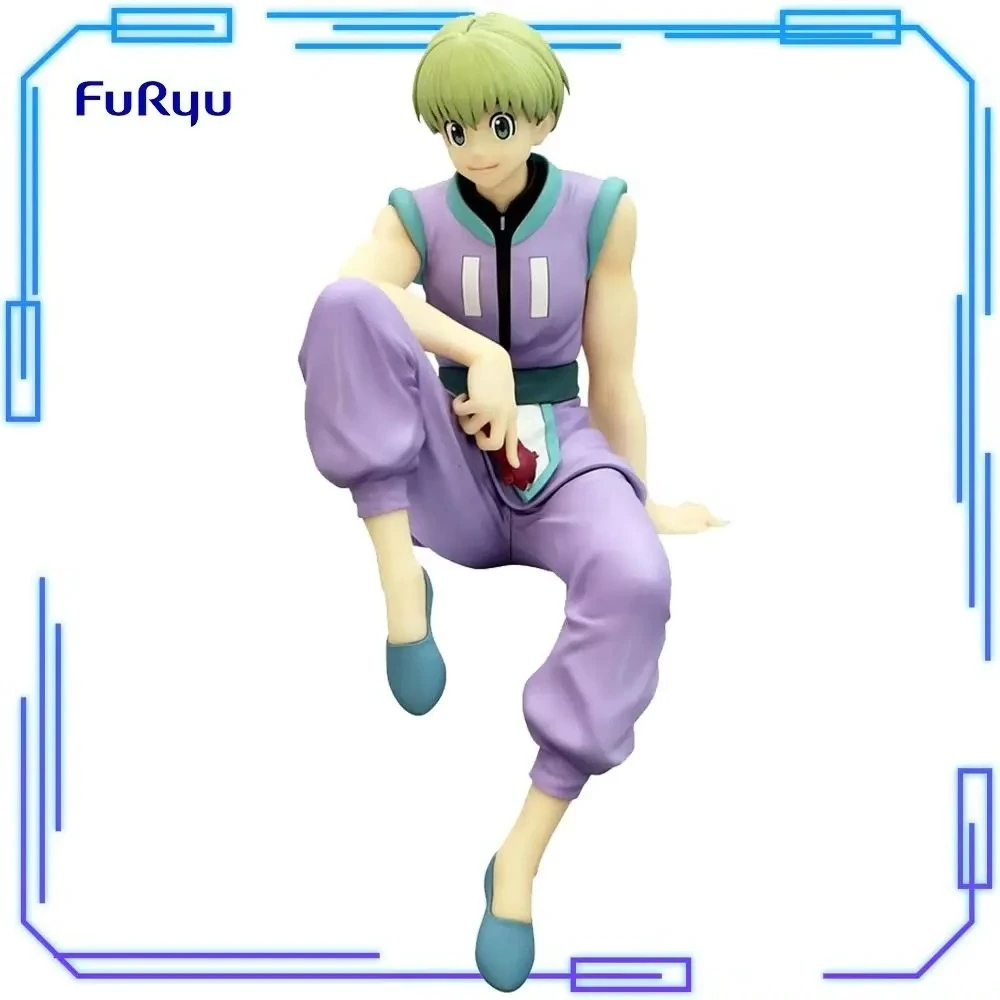 

В наличии FuRyu оригинальный HUNTER×HUNTER Shalnark Ryusei 15 см аниме коллекции модель игрушки стопор для лапши фигурки Рождественский подарок