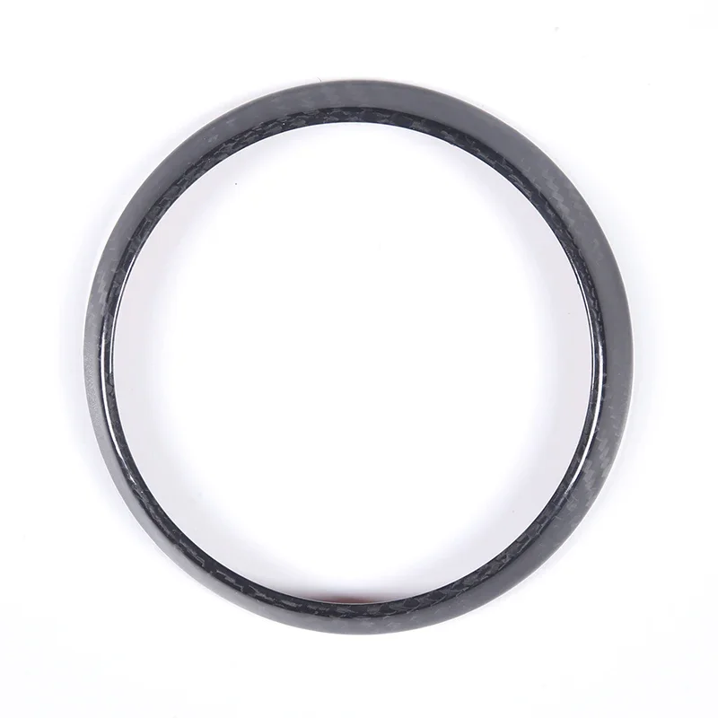

Suetlcoity For BMW 4 Series G26 21-23 Real Carbon Fiber Car Rear Logo Cover Trim Stickers Car Accessories