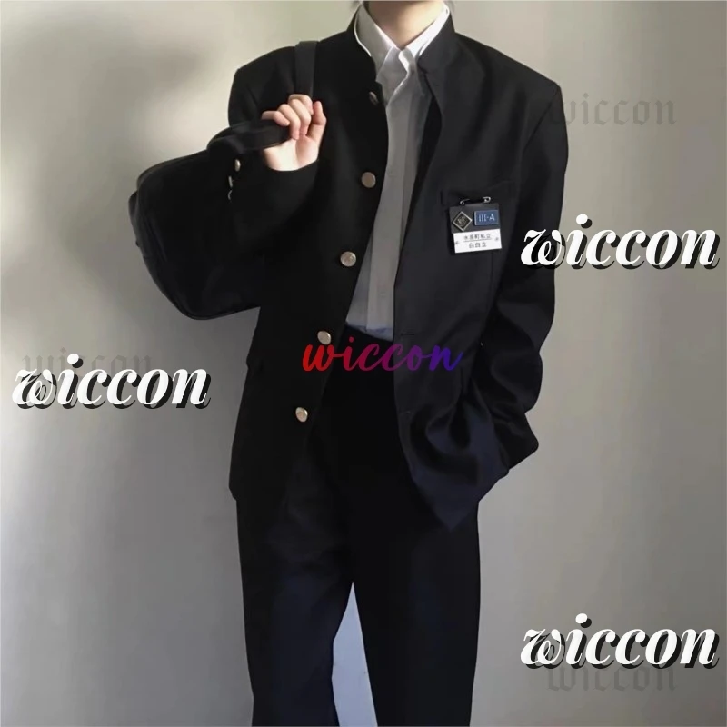 أنيمي Dandadan Jiji تأثيري DAN DA DAN تمتلك Jiji زي شعر مستعار قرط كبس مجموعة قناع أقراط عيون هالوين الرجال حفلة يتوهم