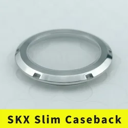 SKX007 SKX Slim Sapphire Caseback 316L Stainless Steel Polished + Brushed Finish
