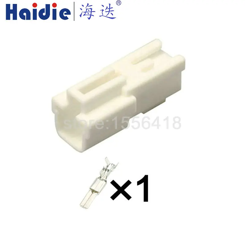 

1-100 Sets 1 Pin 4.8 Series Automotive Electrical Cable Harness Connector 6098-0824 Wiring Socket 7282-1210 6098-0822 7283-1210