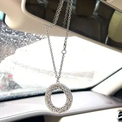 Muslim Dua-al-Safar car charm islam stainless steel car pendant car hanging