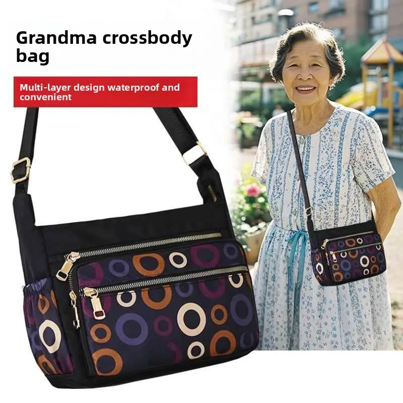 

Large Capaci Crossbody Bag for Middle-Aged And ly Women Single oulder Coin Purse Faionable Triangular Bag by Can...