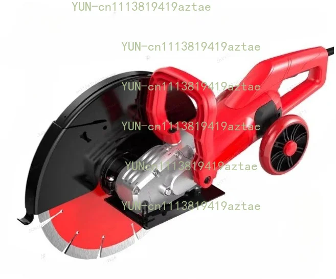 6800W Electric Wall Grooving Machine 130MM Concrete  with Diamond Saw Blade Hydroelectric