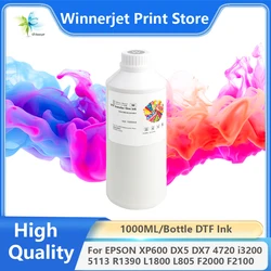 1000ml/quality dtf inks for Epson xp600 i3200 1390 DX5 DX7 4720 L1800 L805 DTF printer
