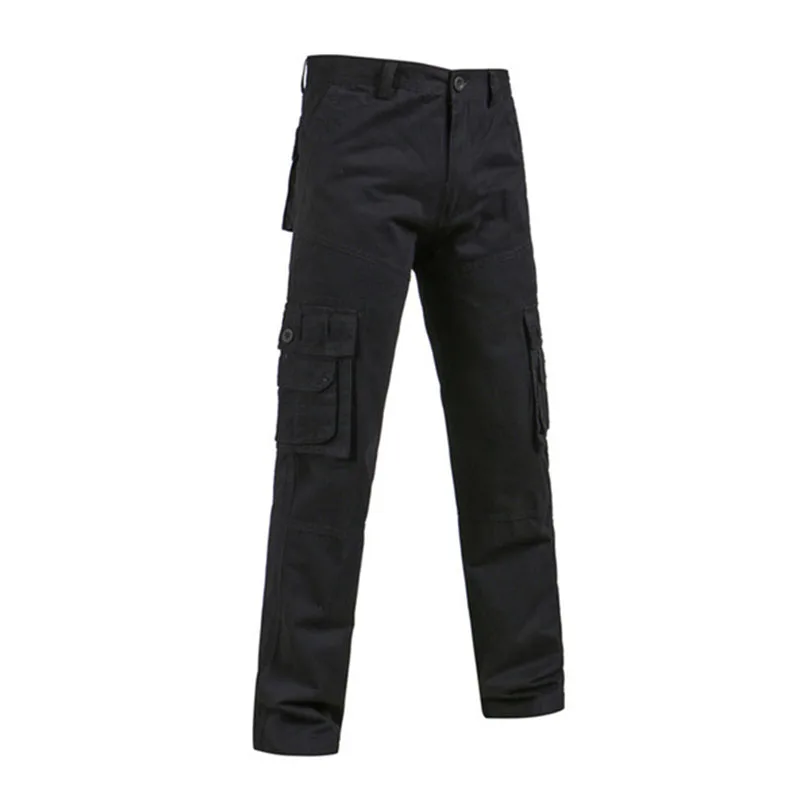 2022 herbst Winter Casual Cargo Hose Große Größe Männer Kleidung Freies Verschiffen Viele Tasche Overalls Reine Baumwolle Hosen