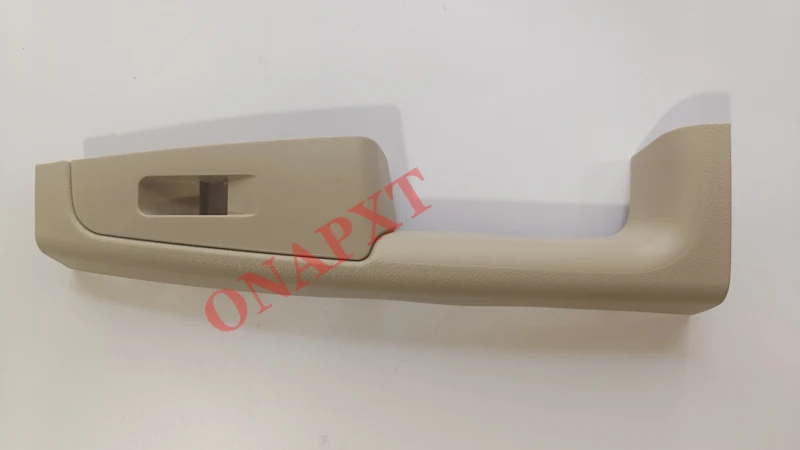 For Skoda Superb 2008-2013 Beige Front Inner Door Handle 2 PCS Armrest Frame Switch Control Panel Trim 4 PCS