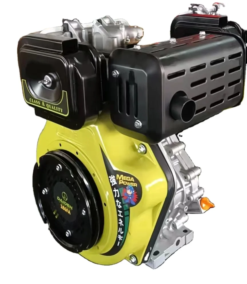 

Air Cooled Single Cylinder 4-Stroke Smal/ Diesel /Generator/Motor Engines Engine 188FA 11Hp