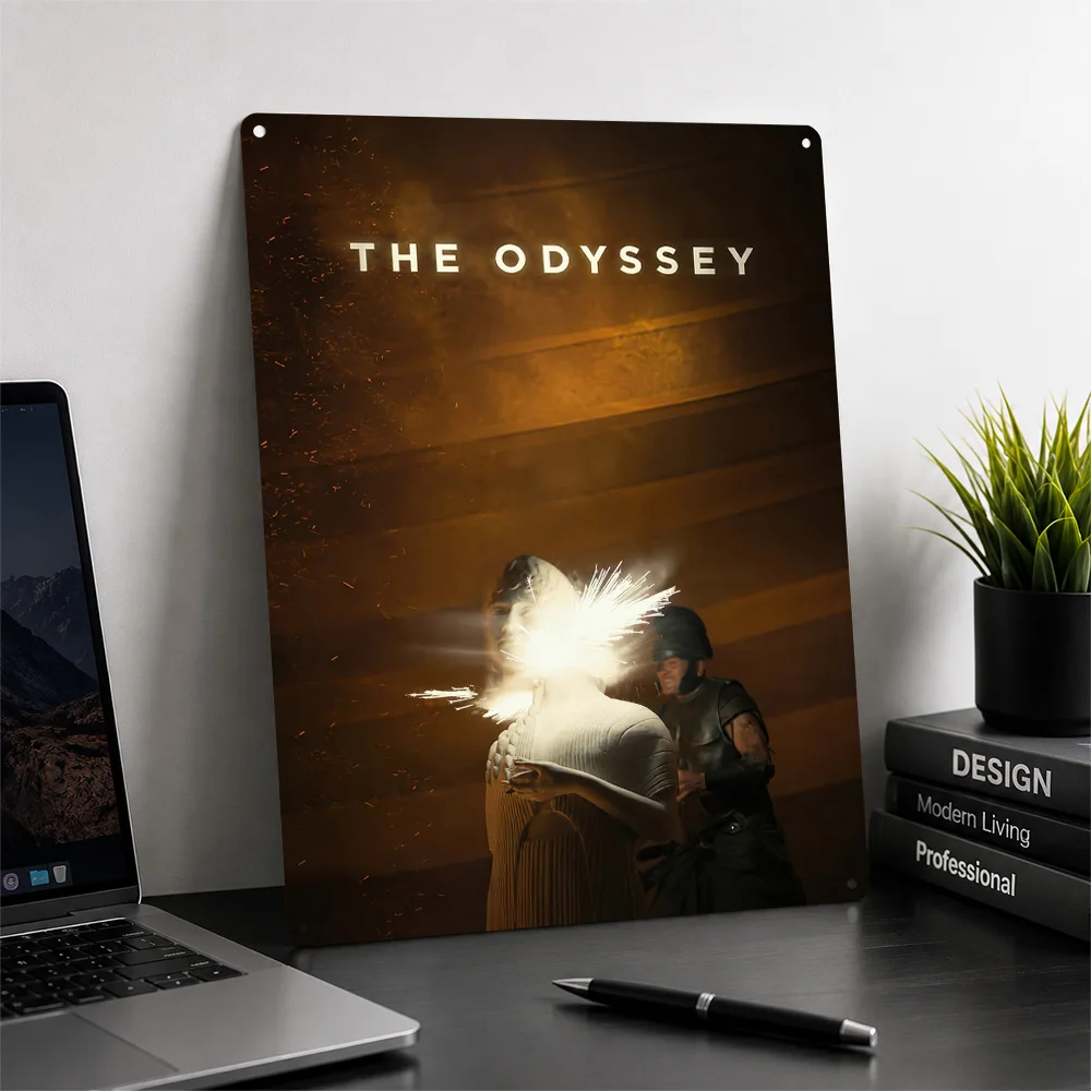 The Odyssey Cinematic Metal Poster Perfect Gift for Fans Lovers Customized Wall Art Metal Sign for Home Decor Ornaments Items