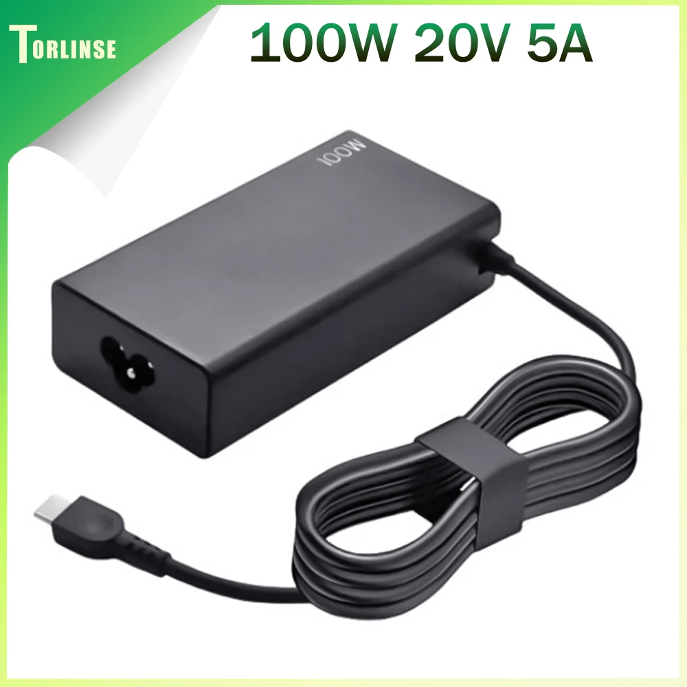 20V 5A 100W USB C Type-C Laptop Charger AC Adapter For Lenovo Idea Pad5 Pro16 Power Supply ADL100YLC3A ADL100YDC3A