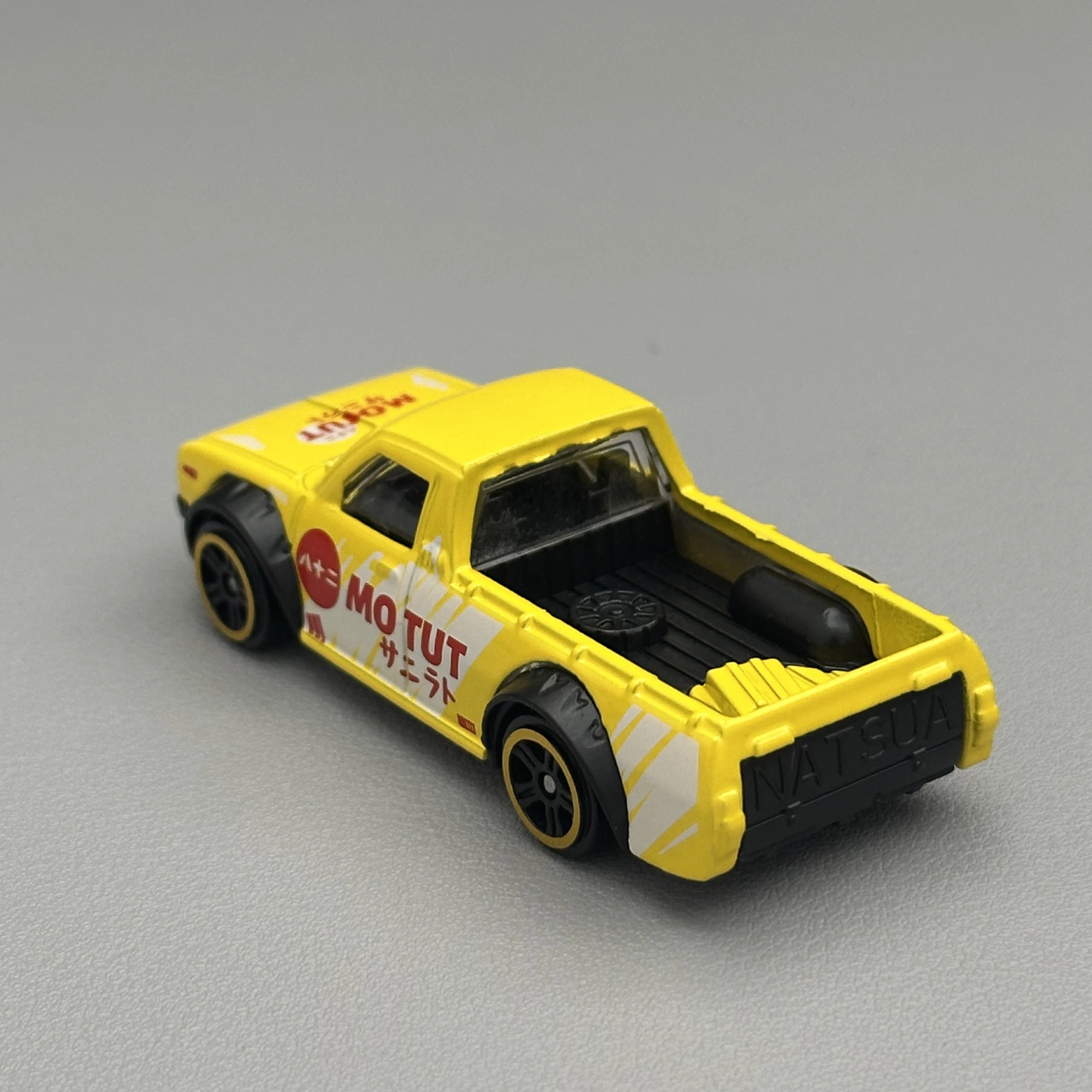 1/64 Scale Diecast Alloy Pickup Truck Model Wide Body Racing Style Metal Car Mini Vehicle Collectible Toy For Kids Gift Display image 3