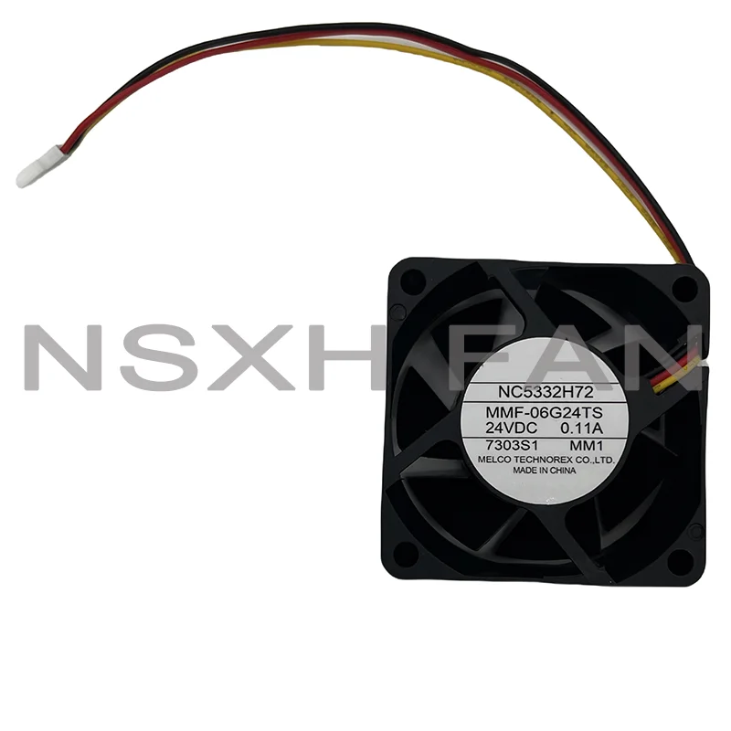 MMF-06G24TS 24V 0.11A 60x60x25mm 3-Wire Server Cooling Fan