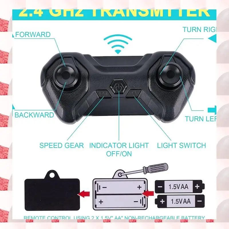 

ABGN S1 2.4G High-Speed Remote Control Speedboat 30Km/H Waterproof Electric Remote Control Double Propoler