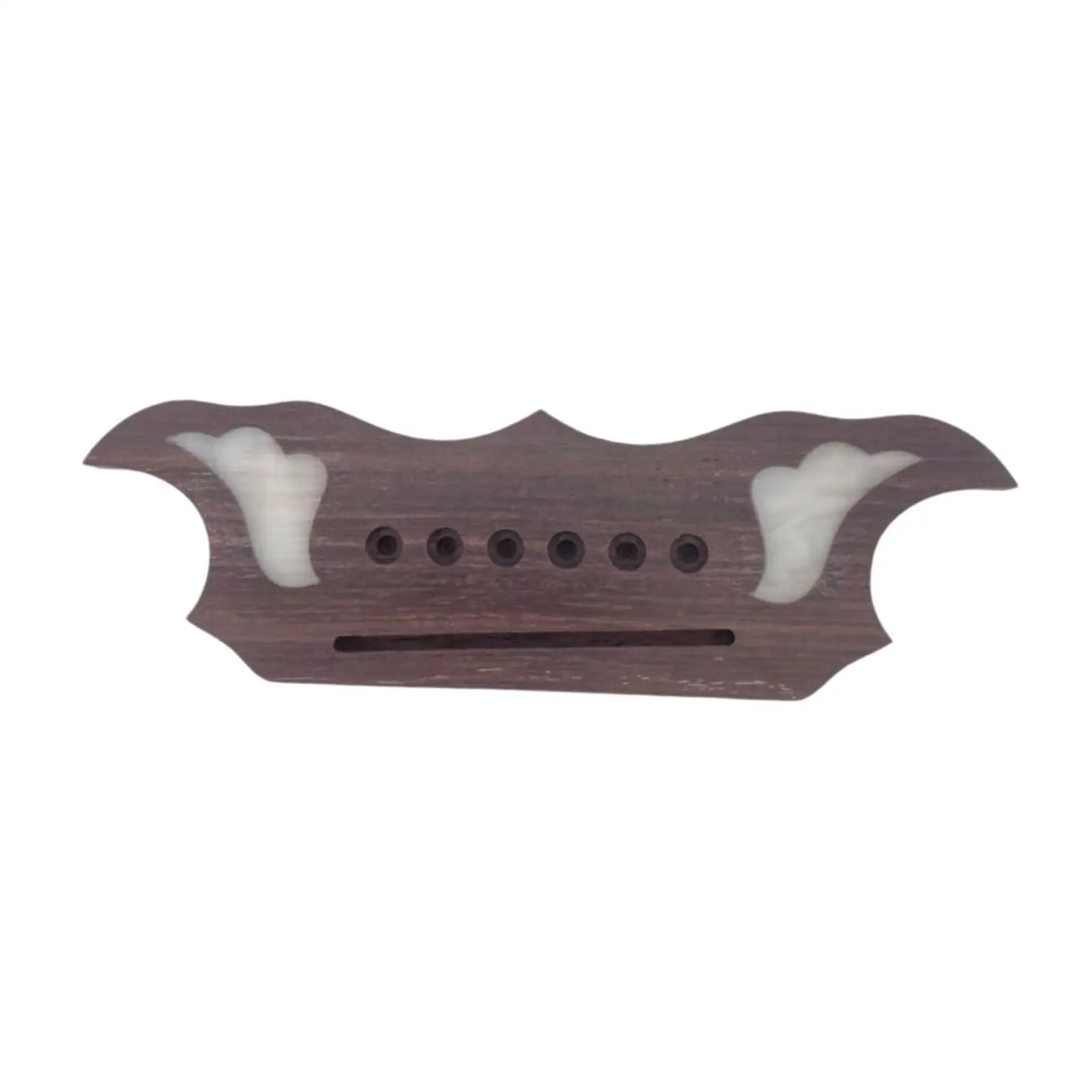 

Rosewood Guitar Bridge 6 String Lightweight Musical Instruments Accessories