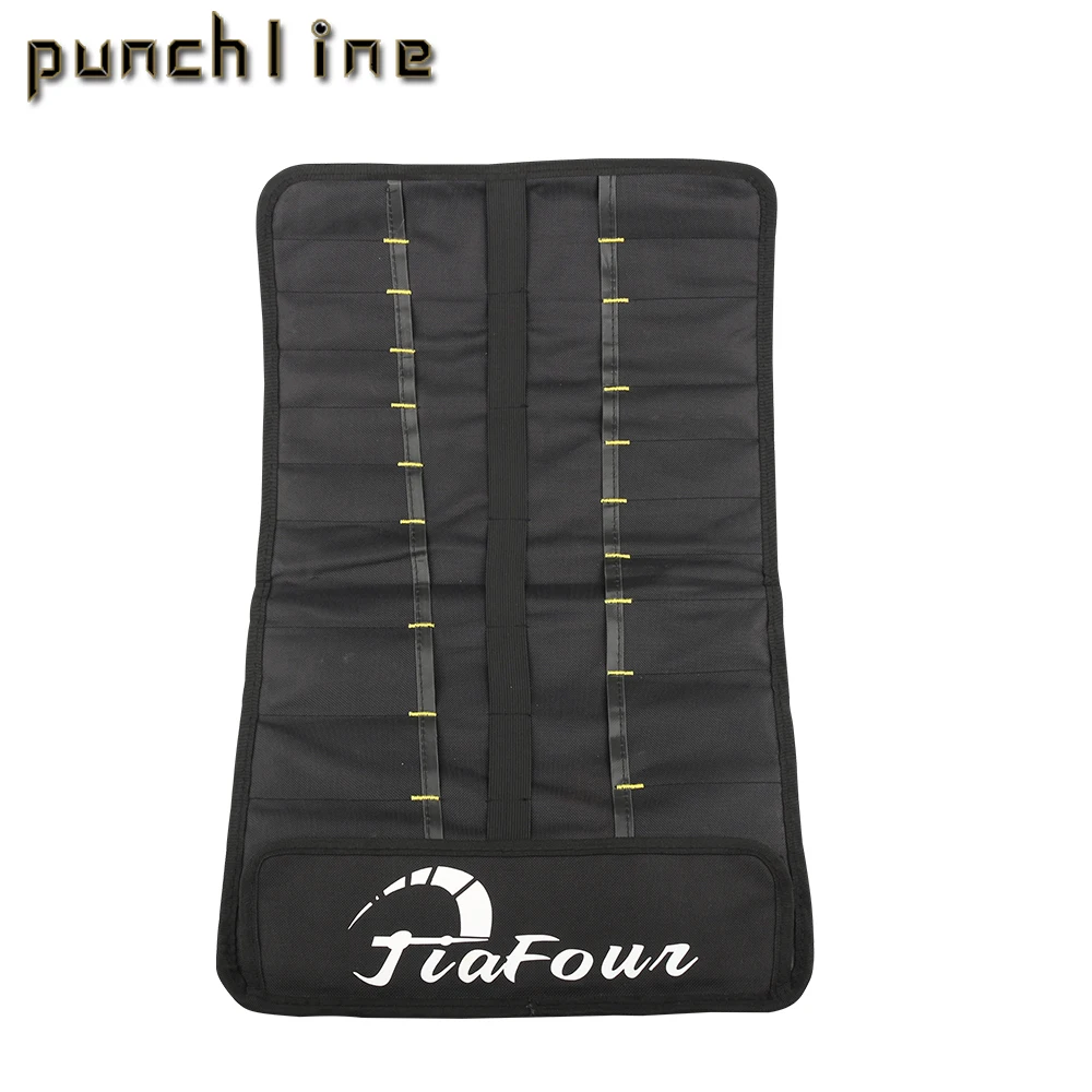 Punchline Motorcycle Tool Roll Bag Portable Motor Saddlebags Side Tool Storage Bag Pouch Outdoor Travel Repair Working Tool