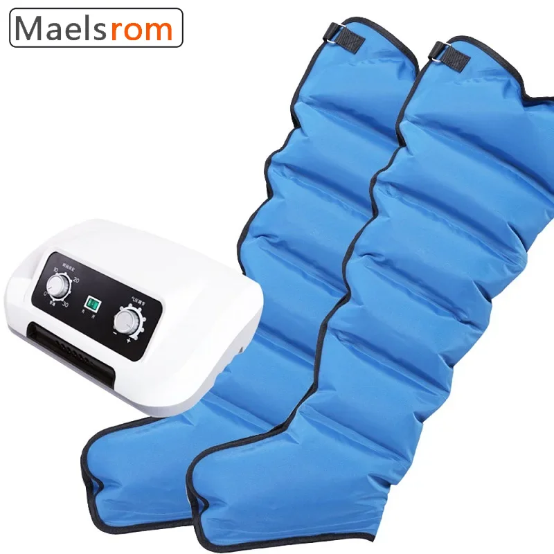 

Professional Air Compression Massager with Vibration - 6-Chamber Leg & Arm Recovery System for Muscle Relaxation Relax