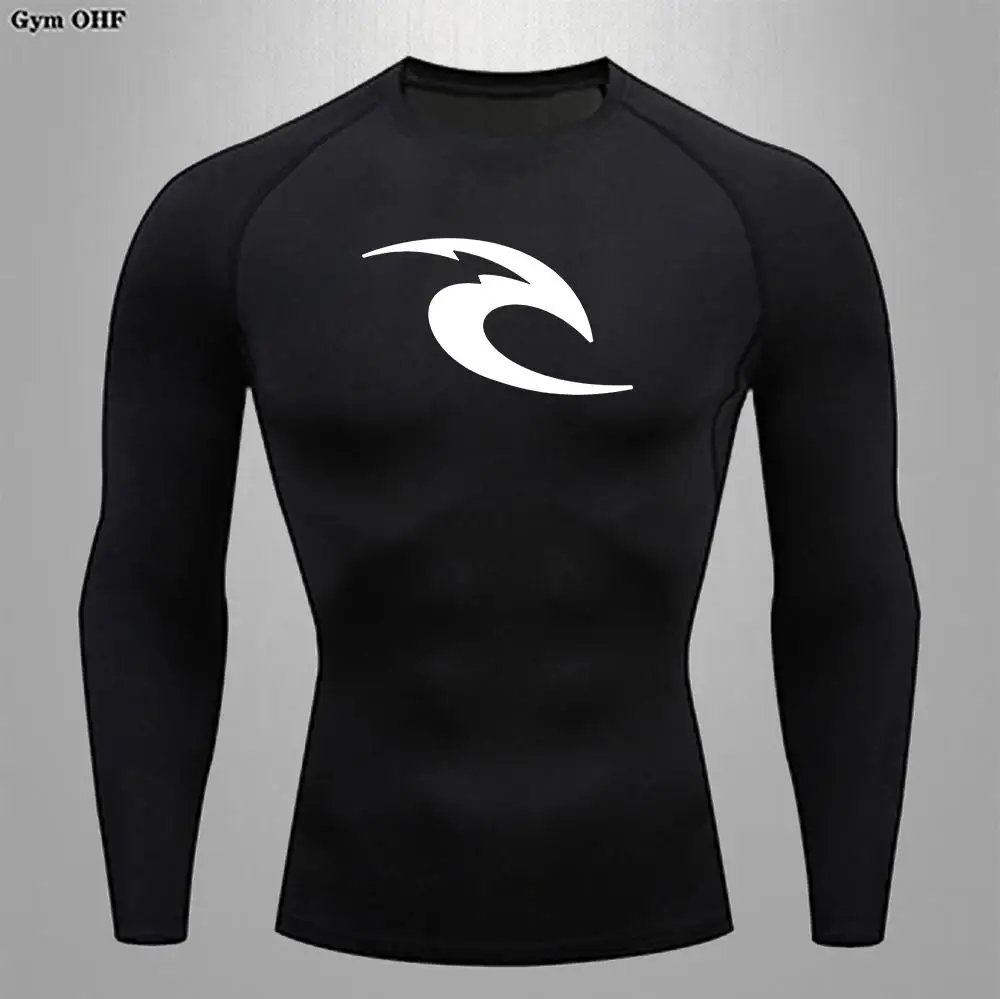 New Men's Sports T-Shirt Quick Drying Breathable Fitness Gym Running Tops Short Sleeved Comprehensive Fighting Rashguard MMA