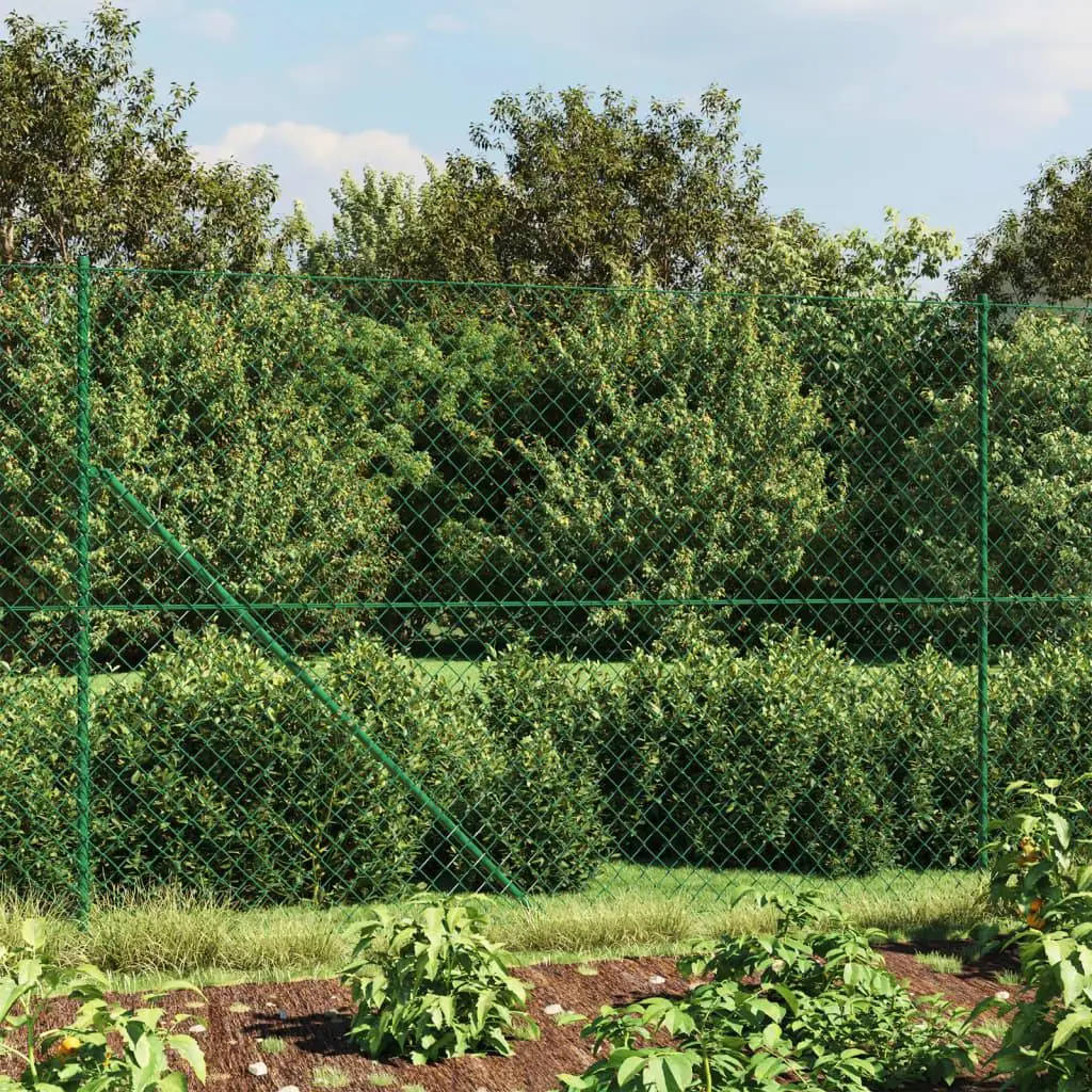 

PVC Chain Link Fence 7.2x32.8ft
