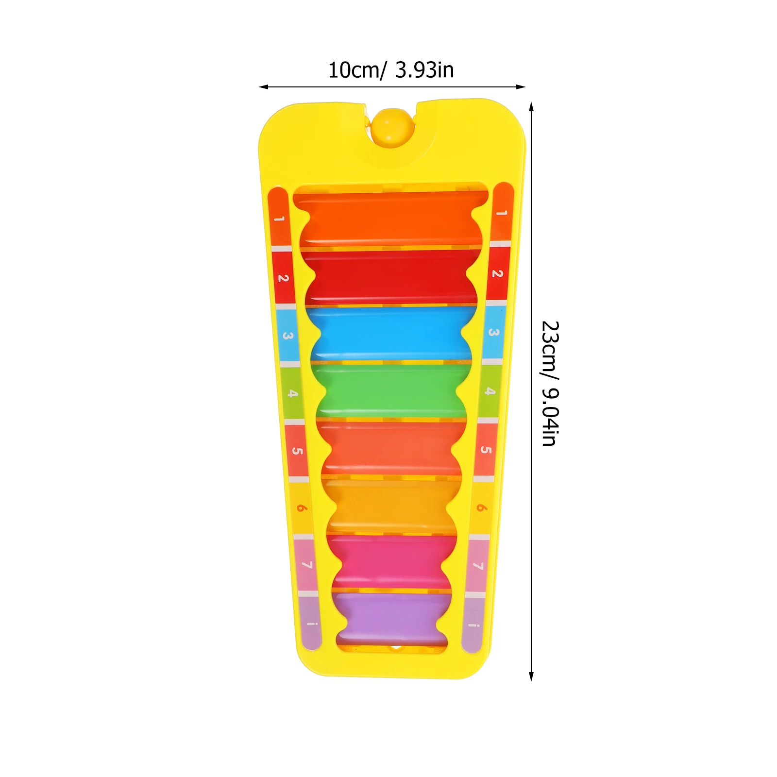 1Set Knock Klavier Kindheit Bildung Percussion Musical Instrument Bunte Glockenspiel für Lernen Xylophon