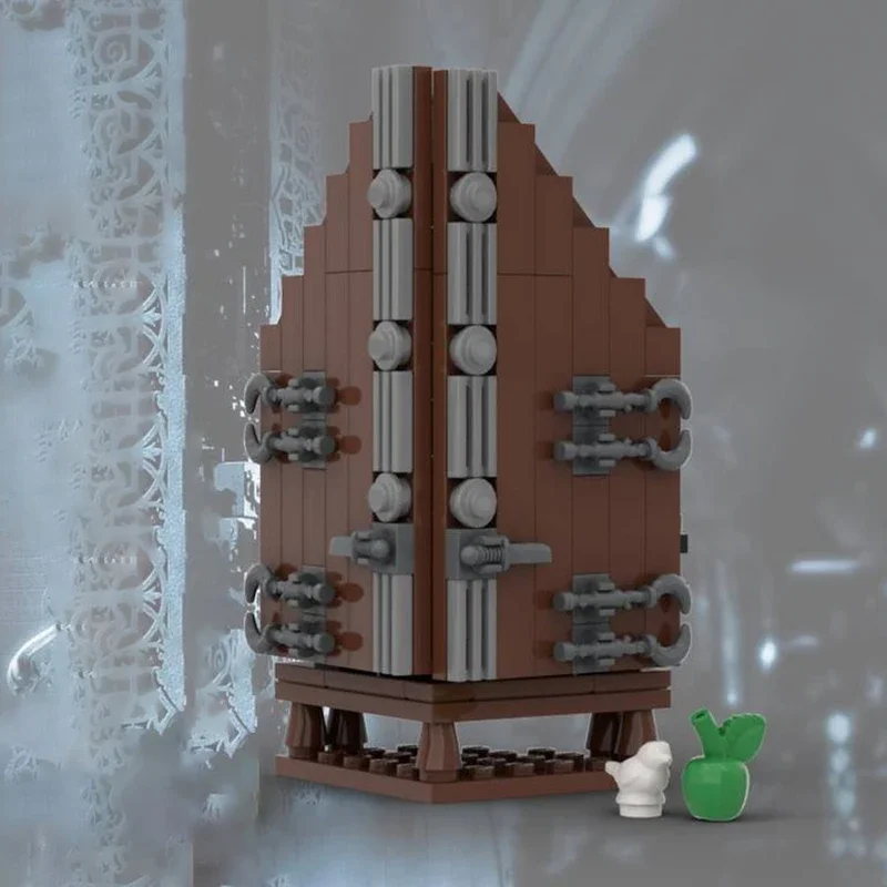 فيلم شعبي Moc اللبنات وحدات التلاشي خزانة V1-V2 نموذج التكنولوجيا الطوب لتقوم بها بنفسك تجميع البناء الهدايا اللعب