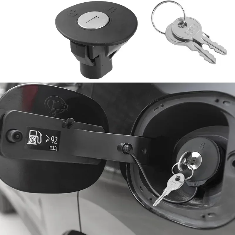 Car Locking Gas Cap 8U5Z-9C268-B Lock Fuel Cap Key For Ford F150 Flex Fusion Fiesta Edge Escape Focus Lincoln Navigator Mercury