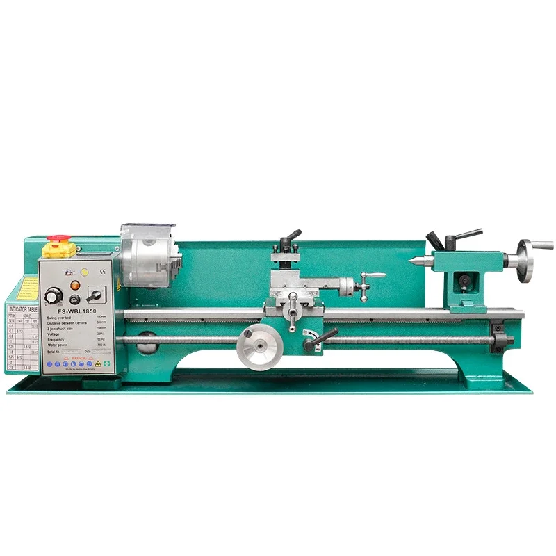 Lathe Small household metalworking lathe Woodworking desktop lathe Instrument DIY small machine tool