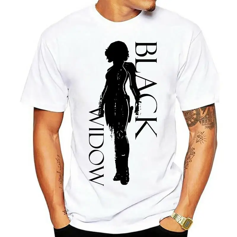 Black Widow Romanov Short Slave T-shirt Casual Style S-3XL Size New Mens Spring Summer Dress Short Sleeve Casual T Shirt