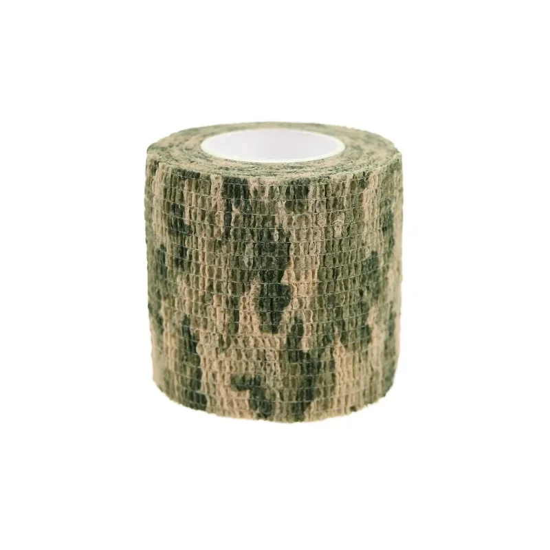 Elastic Wrap Tape Adhesive Outdoor Hunting Camouflage Stealth Tape Waterproof Wrap Durable Self Adhesive Elastic Bandage