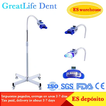 GreatLife Dent Cold Lights Portable Phone Stand 10 Led Teeth Whitening Lamp Accelerator Teeth Whitening Machine