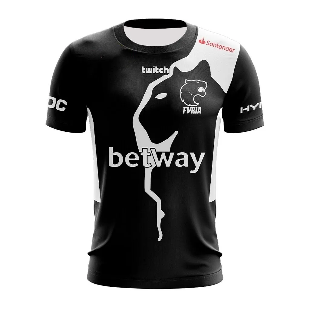 

Jersey Uniforme Furia Esports Manto da Pantera CS:GO 2021 Customizable ID