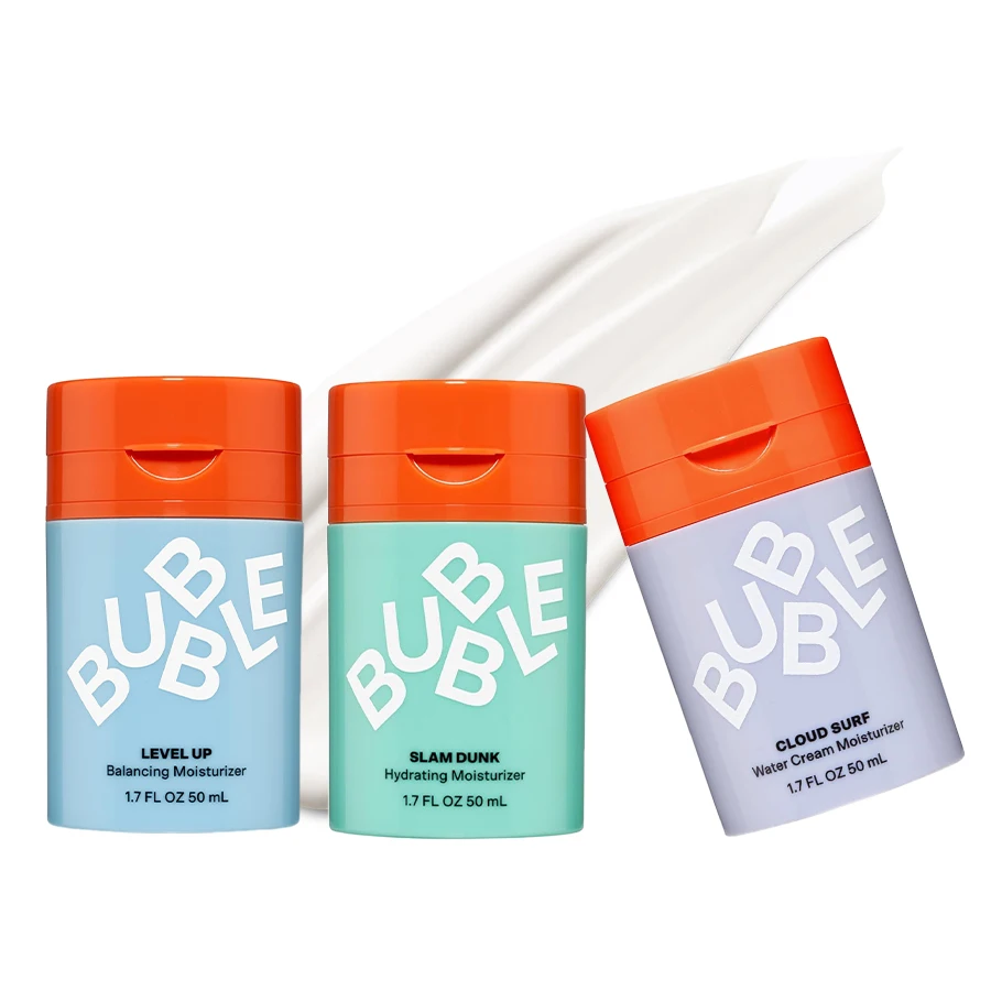 Bubble Skincare Hidratante facial de equilibrio avanzado - Gel hidratante con niacinamida para mejorar la textura y la luminosidad de la piel
