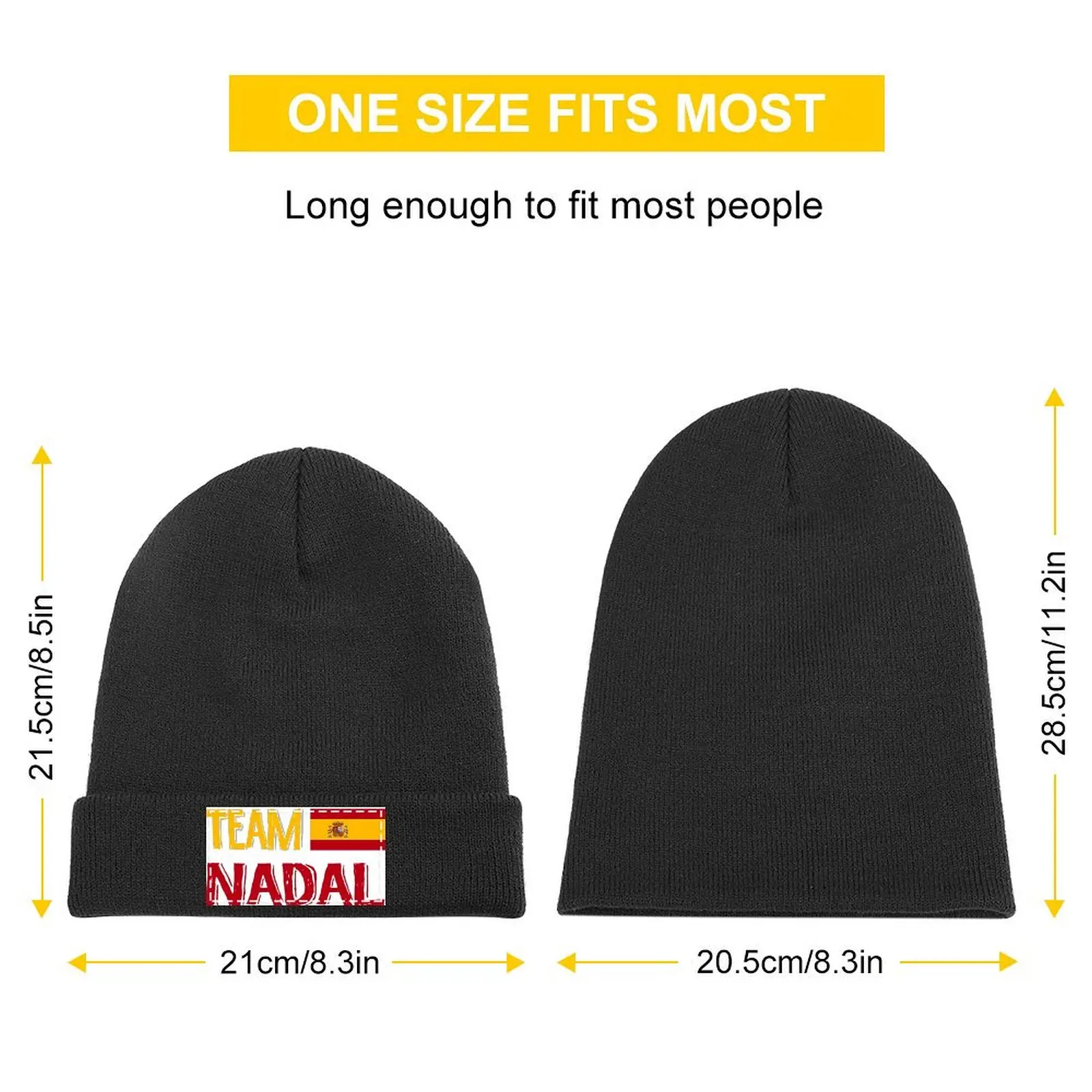 Team NadalCap Knitted Cap Trucker Hat fishing hat Hats For Women Men's